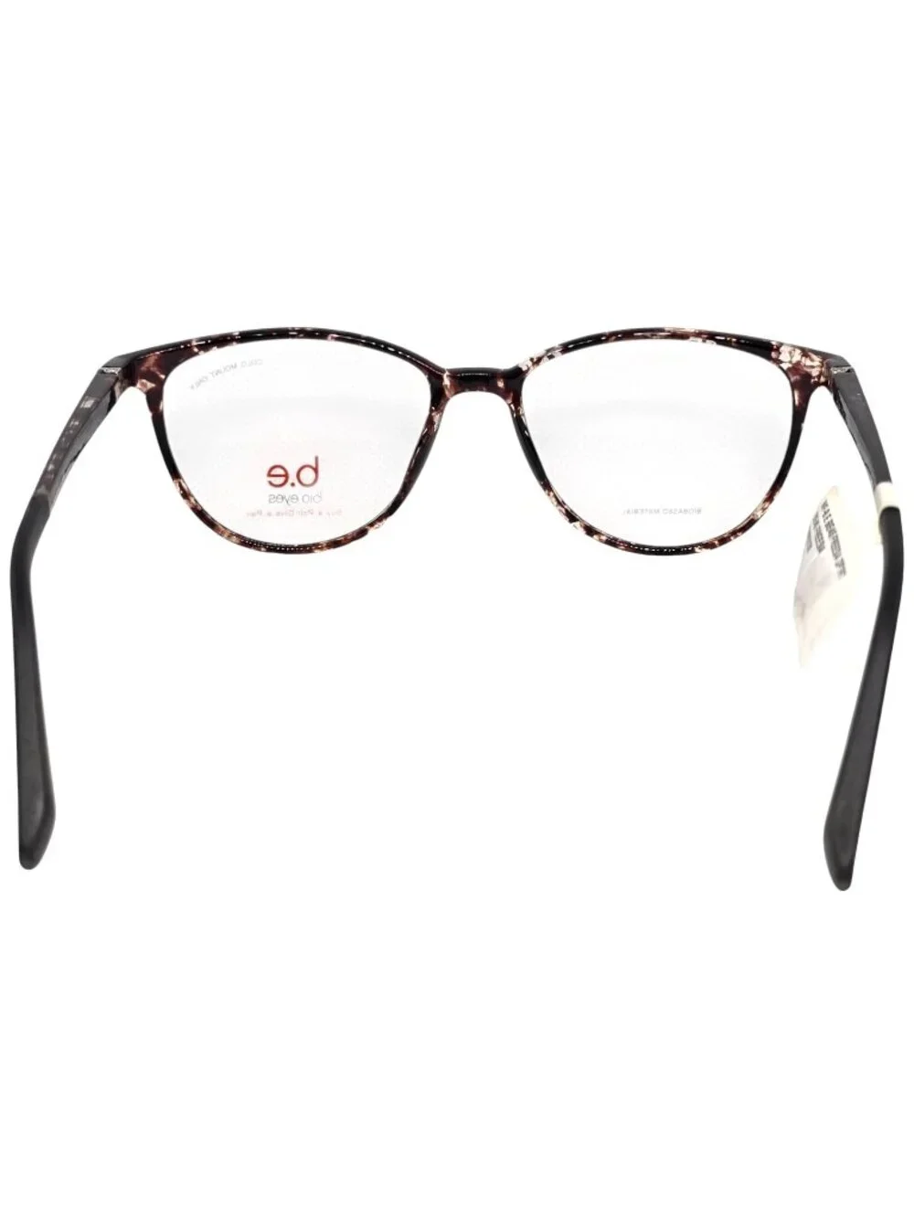 b.e Bio Eyes Freesia BE45 Eyeglass Frames 52-16-140 Brown Tortoise Women's